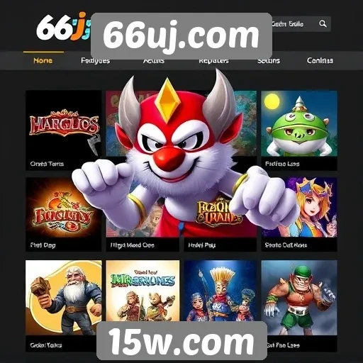 Principais jogos disponíveis no site 66uj.com
